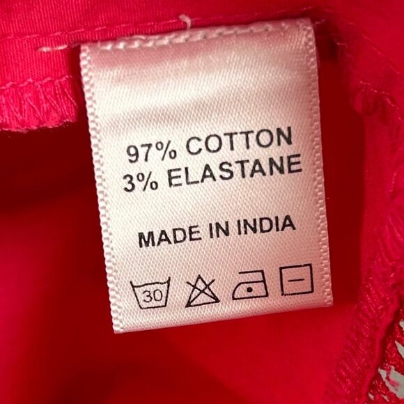 Jude Connally Large Dress Embroidered Ladder Stitch Pink Long Sleeve Party Brunc - Picture 6 of 8